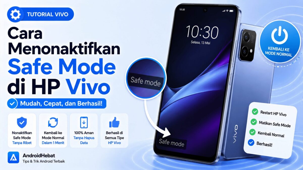 cara non aktifkan mode aman vivo