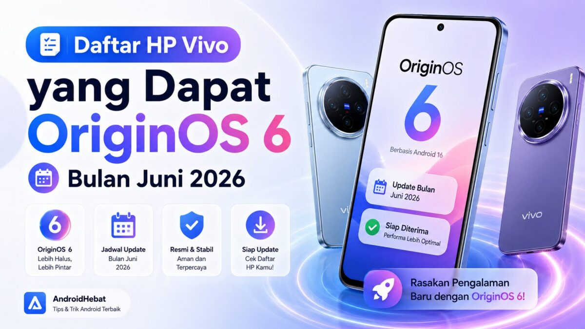 Daftar HP Vivo yang dapat update OriginOS 6 termasuk Vivo Y28 Y18 dan Y16