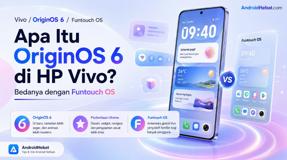 Apa itu OriginOS 6 Vivo fitur terbaru dan cara settingnya