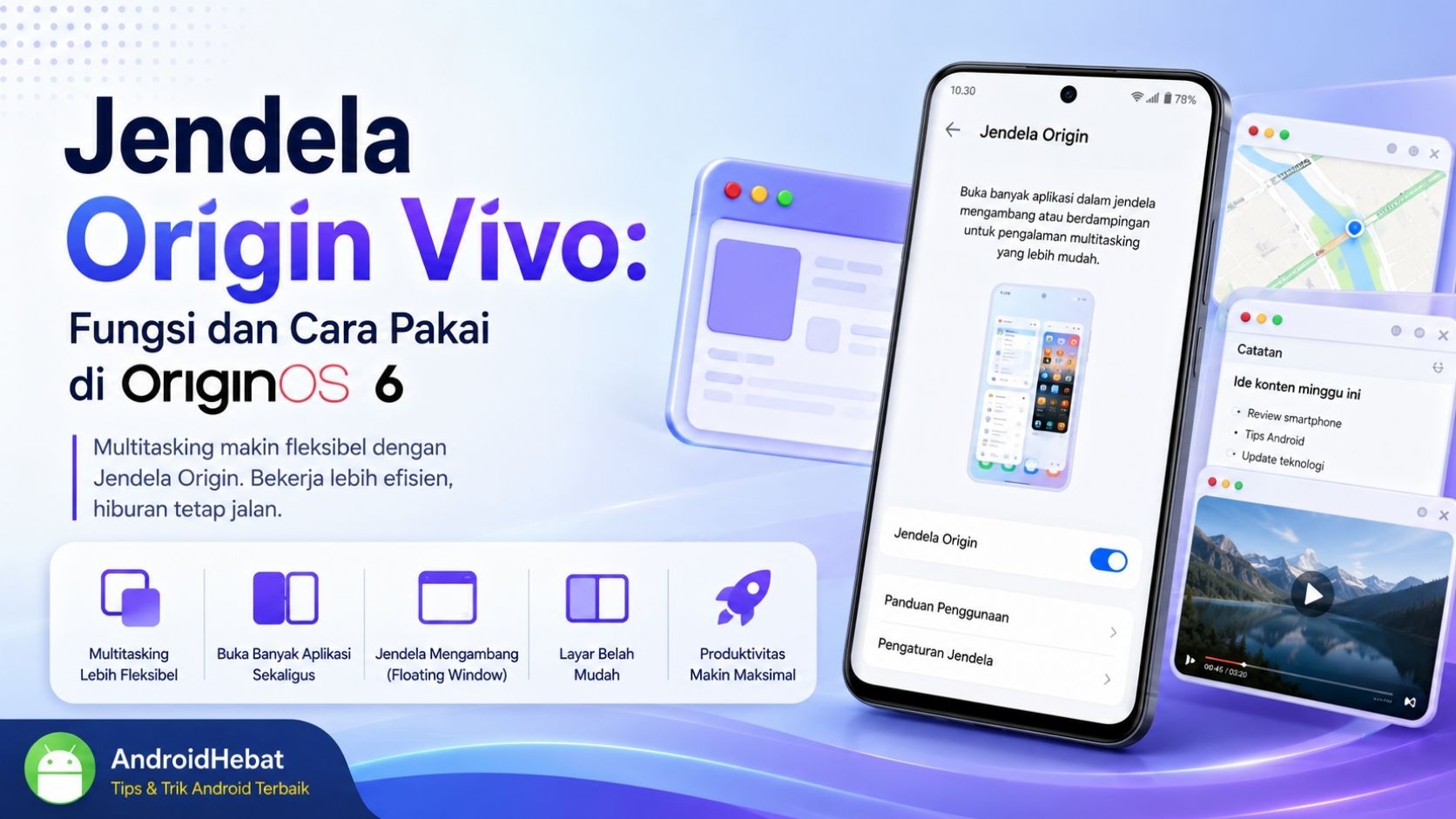 Jendela Origin Vivo di OriginOS 6